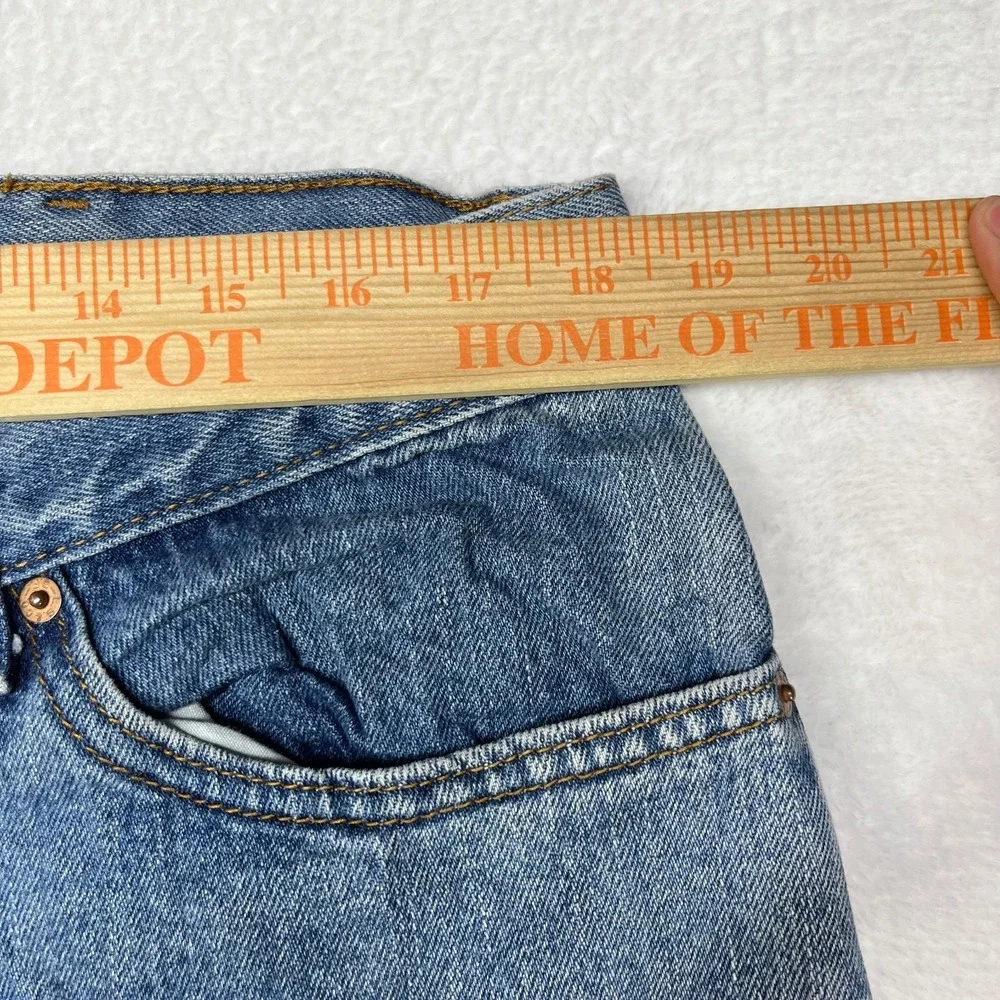 Levi's 550 Relaxed‎ Fit Straight Jeans Men's Blue Denim Mid Rise Classic - 37X32